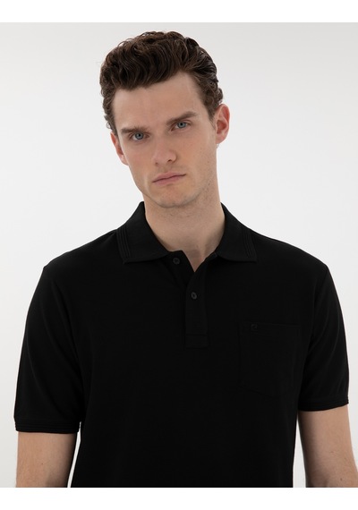 Pierre Cardin Erkek Siyah Tişört Basic 50302538-vr046 Siyah