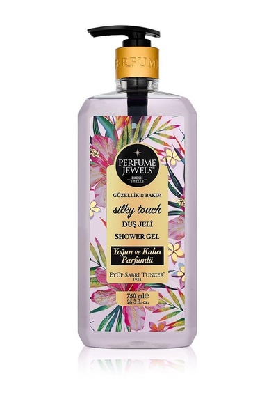 Eyüp Sabri Tuncer Silky Touch Duş Jeli 750 ML + El ve Vücut Kremi 50 ML + Vücut Spreyi 250 ML