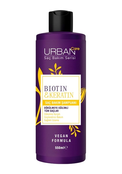 Urban Care Biotin & Keratin Saç Bakım Şampuanı 550 ML