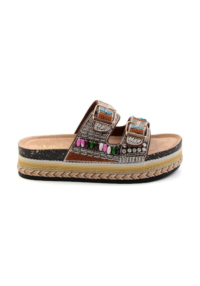 Bambi Camel Kadın Terlik K04824708087 Camel