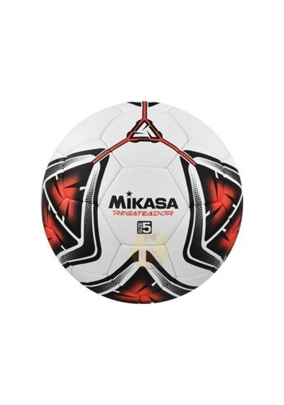 Regateador Sentetik Deri Halı Saha Futbol Topu 5 Numara El Dikişli Kırmızı