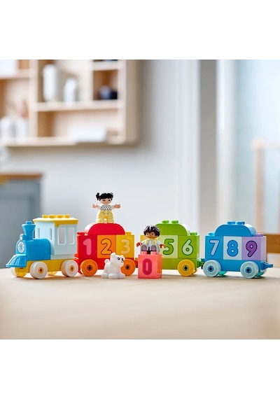 LEGO® DUPLO® İlk Sayı Treni Saymayı Öğren 10954 1½+ Eğitici Oyuncak Yapım Seti - 23 Parça