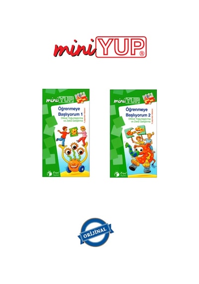 Miniyup 4 - 6 Yaş Öğrenmeyi Öğreniyorum Eğitim Seti