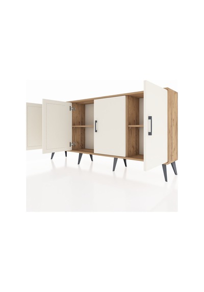 Arges Konsol 3 Raflı 4 Kapaklı 176x30x83 Çam-aytaşı/çam Aytaşı/çam Arges Konsol 3 Raflı 4 Kapaklı 176x30x83 Çam-aytaşı/çam Aytaşı/çam