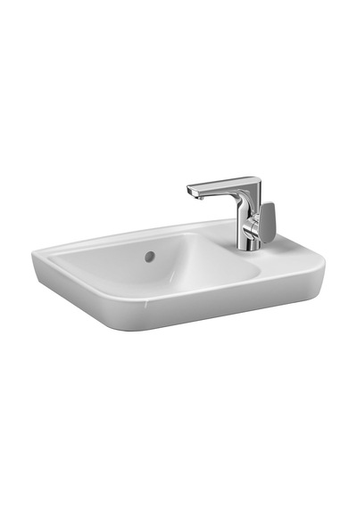 Vitra Sento 5945b003-0029 Lavabo, 50 Cm, Beyaz Çok Renkli