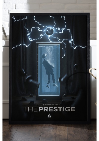 The Prestige Siyah Ahşap Çerçeveli Poster, Film Duvar Tablosu