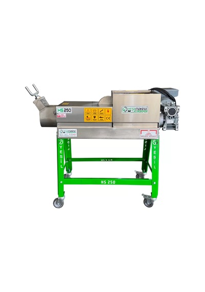 Yeşil Makina Hs 250 Helezonlu Şıra Makinesi