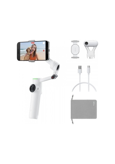 Flow 2 Pro Aı Tracker Bundle Beyaz Renk İle Akıllı Takip Ve Stabilizasyon