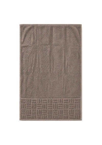 El Yüz Havlusu 50x90 Cm Kısmi Kadife Terra Collection Vizon