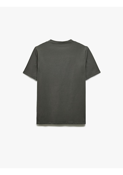 Koton V Yaka Pamuklu Slim Fit Basic 3'lü Erkek Tişört Seti Multıcolor 5sam10363hk Mavi