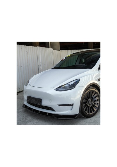 Tesla Model Y 2020-2025 Ön Lip Piano Black Ön Tampon Alt Eki