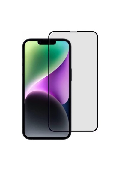 Microcase Apple  Uyumlu iPhone 14 Tam Kaplayan Mat Cam Koruma - AL3124