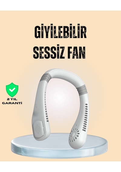 Esnek Silikon Tasarımlı Taşınabilir Kişisel Fan - Lisinya