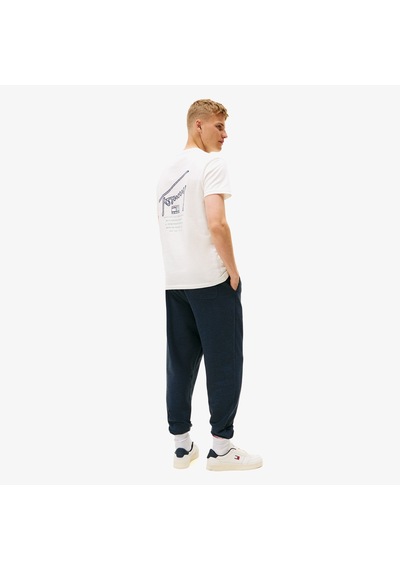 Tommy Hilfiger Regular Sign Backprint Erkek Beyaz T-shirt Dm0dm22320 Beyaz