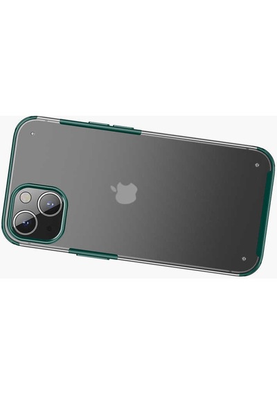 Zore Apple iPhone 13 Uyumlu Omsy Volks Kılıf-koyu Yeşil