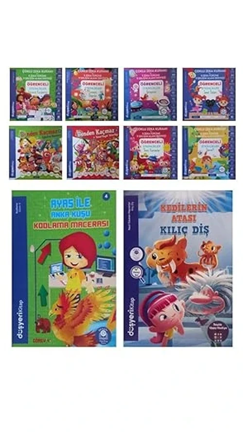 Öğrenceli Etkinlikler-benden Kaçmaz Hikaye Ve Etkinlik Kitapları 10 Kitap