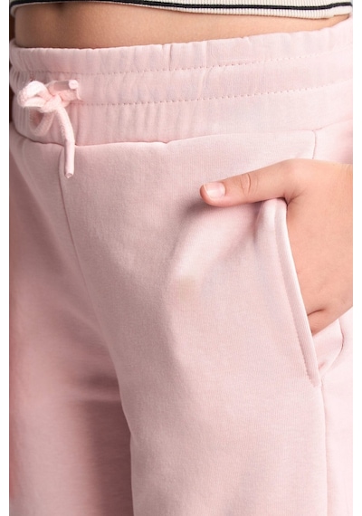 Defacto Beli Bağcıklı Wide Leg Eşofman Altı Kız Çocuk I2264a826aupn130 Pembe-pn130