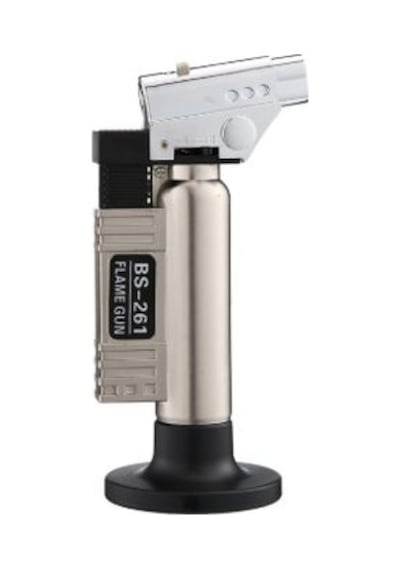 Torch Pürmüz Bs-261 Doldurulabilir Profesyonel Metal Açık Gri