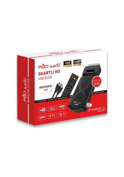 Riosat Rhd900 Display Göz Hem 1080p Full Hd Hem Scart Hd Uydu Alıcısı