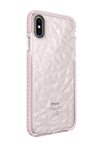 Apple Uyumlu iPhone Xs Max 6.5 Kılıf Zore Buzz Kapak Pembe