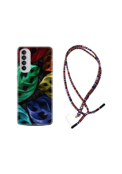 Oppo Reno 4 Pro Kılıf Rasta Boyun Askılı Foids 1669