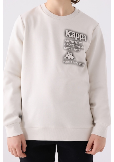 Kappa Erkek Çocuk Beyaz Sweatshirt 5274-45417 Beyaz