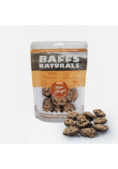Kuzu Mini Burger 100% Doğal Köpek Ödül Maması 100 Gr 100 Gr X 1 Adet