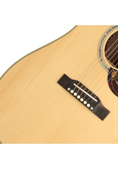 Epiphone Hummingbird Deluxe Ec Elektro Akustik Gitar Natural