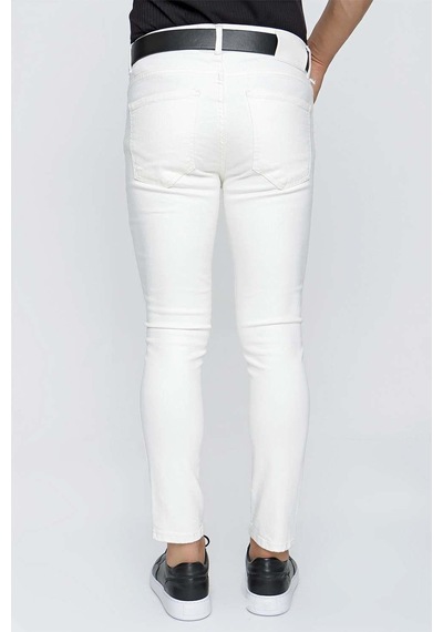 Efor 099 Beyaz Jean Pantolon Beyaz