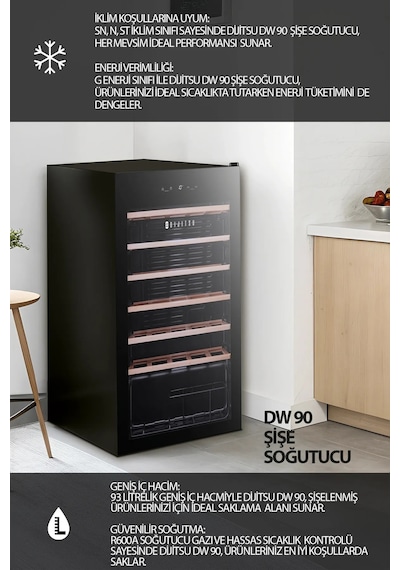 Dijitsu DW90 Şarap Soğutucu
