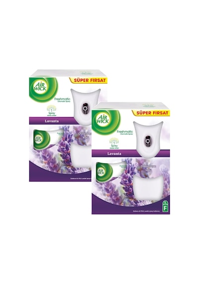 Air Wick Freshmatic Oda Kokusu Makine 2 Adet + Lavanta Yedek 2 x 250 ML