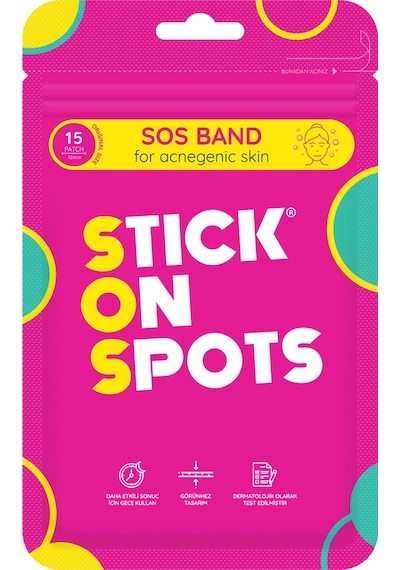 Stick On Spots Sos Sivilce Maskesi 15'li