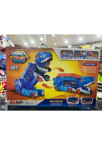 Dıno Truck 2 In 1 Araba Yutan Katlanabilen Ultimate T-rex Tır