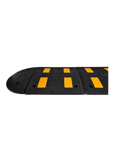 Reflektifli Kauçuk Hız Kesici 4 Bantlı - 6 Metre Set-4088