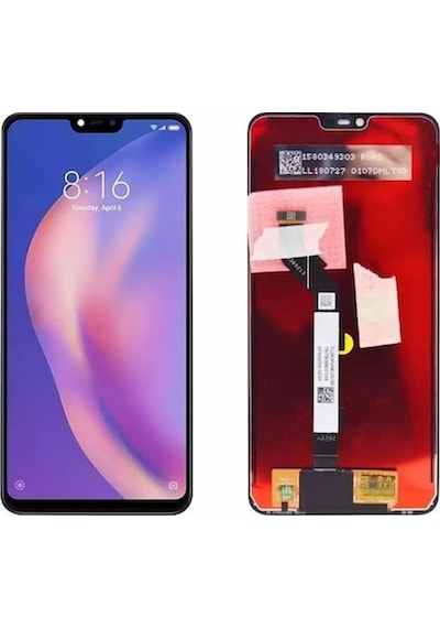 Mi 8 Lite Uyumlu Lcd Dokunmatik Ekran Yüksek Kalite + B7000 15ml Yapıştırıcı Ld-01