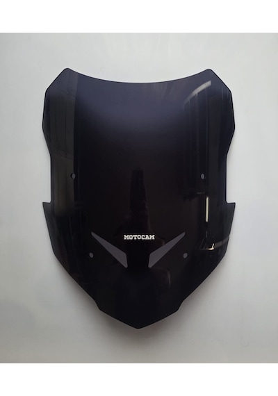 Motocam Yamaha Tracer 9 Gt Ön Cam 2021-2024 Model 39cm Siyah Renkli 4mm Sportif