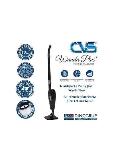 Cvs Dn 4732 Wanda Plus 17kpa Pratik Dik Süpürge