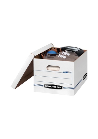 Bankers Box Stor/evrak Kutuları, Standart Düzenleme, Kaldırma Kapağı, Mektup/legal, 30 Adet 0071304 Genel