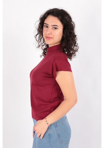 Busem S0016848 Kadın Bluz Bordo