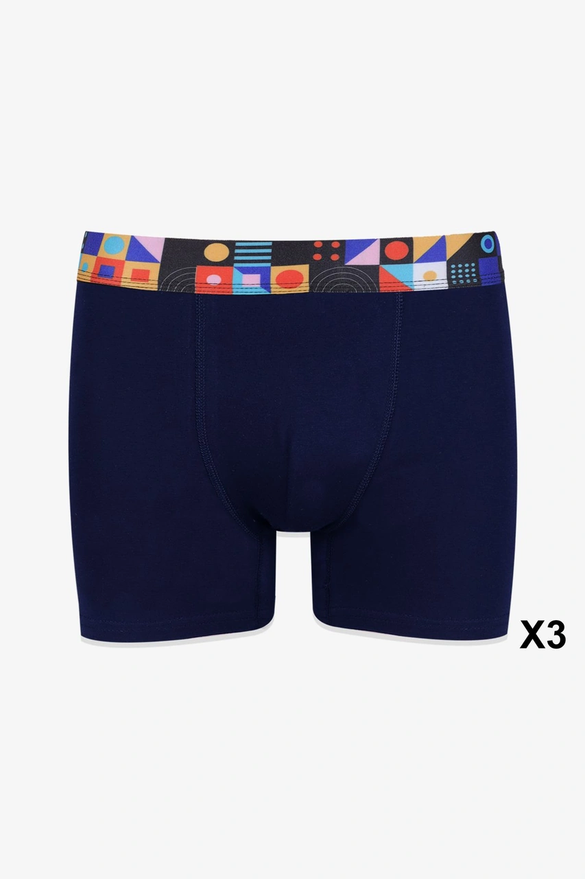 Koza İç Giyim Erkek 6'lı Pamuklu Likralı Boxer Ko9003bx-34 Ko9003bx-34