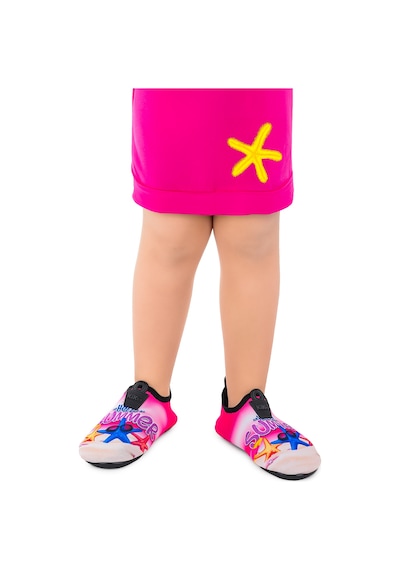 Kiko Kids Summer Havuz Plaj Kız Çocuk Deniz Ayakkabısı 7531 Fuşya Fuşya