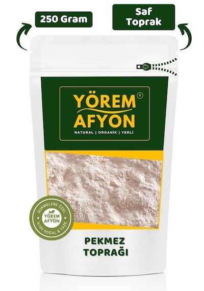 Yörem Afyon Toros Dağlarnın Mucizesi Pekmezlerin Berraklık Ve Lezzet Sırrı Doğal Pekmez Toprağı Ak Toprak 250g