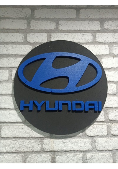Hyundai Logo 50x50 Hyundai Araç Logo Hyundai Marka Logo Hyundai 3d Logo