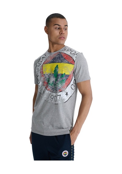 Fenerium Fenerbahçe Orijinal Lisanslı 6 Renk Logo Gri Tribün T-shirt Kişiye Özel Hediyelik Ahşap Kutulu Gri Fenerium Fenerbahçe Orijinal Lisanslı 6 Renk Logo Gri Tribün T-shirt Kişiye Özel Hediyelik Ahşap Kutulu Gri