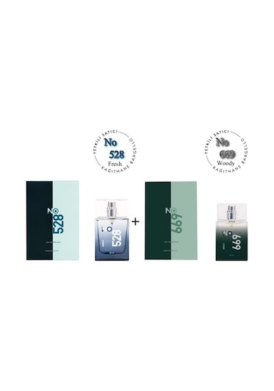 Bargello No: 528 + No:669 Erkek Parfüm EDP 50 ML Fresh / Woody - Mnms50no5 Aromatik