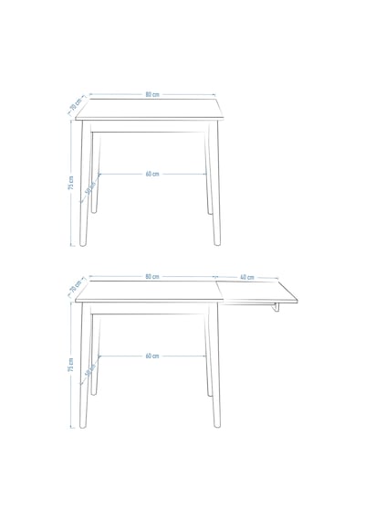 Vilinze Ege Sandalye Avanos Ahşap Mdf Mutfak Masası Takımı - 70x120 Cm Çok Renkli Vilinze Ege Sandalye Avanos Ahşap Mdf Mutfak Masası Takımı - 70x120 Cm Çok Renkli
