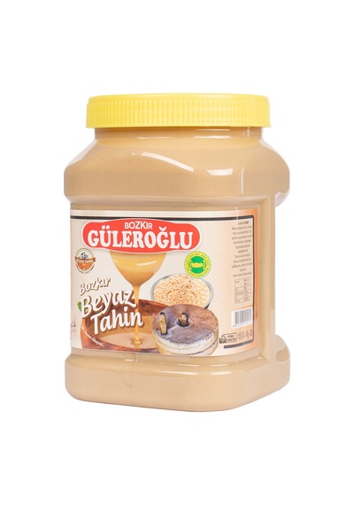 Güleroğlu Beyaz Bozkır Tahini Plastik Kutu Net 800 Gr