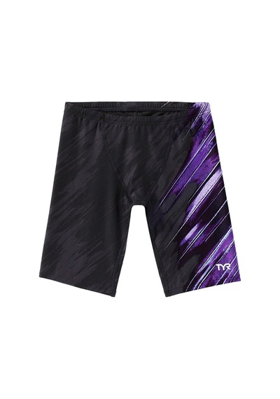 Tyr Durafast Elite Boy's Jammer - Cycloid Mor - Siyah