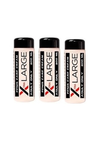 X-tra Large Erkeklere Özel Boyutlandırıcı X-large Krem 125 Ml X 3
