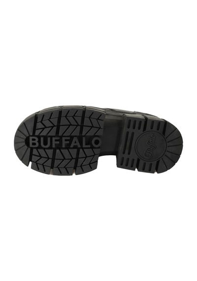 Oxford Klasik Kadın 1622349 Buffalo Gospher Lace Up Cs - Vegan Nappa - Black Siyah